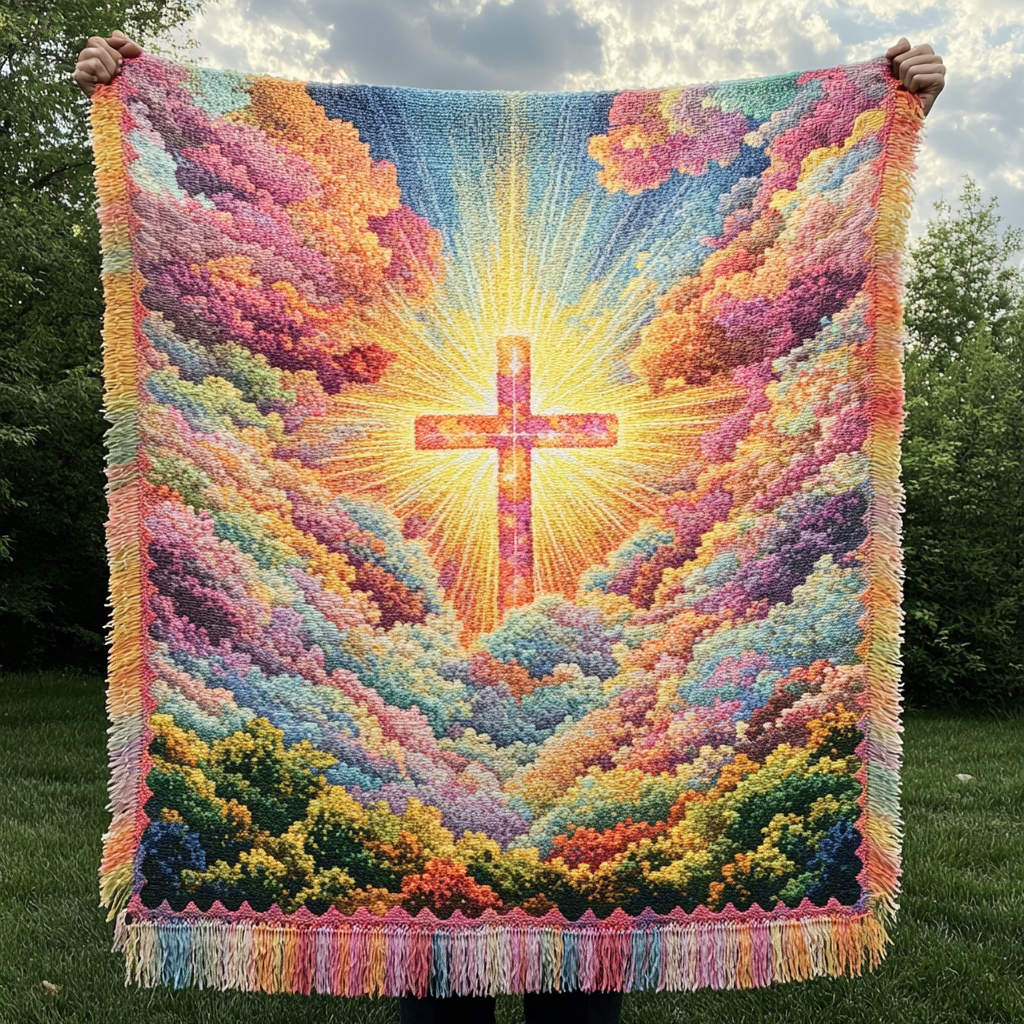 Woven Blanket - Holy Radiant Radiance — view 1