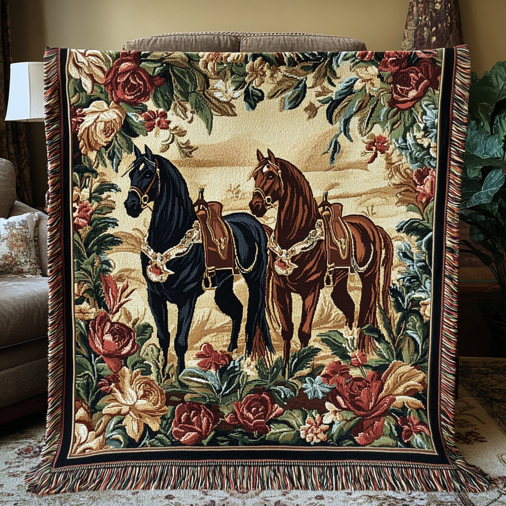 Woven blanket - Shelter for horses — view 1
