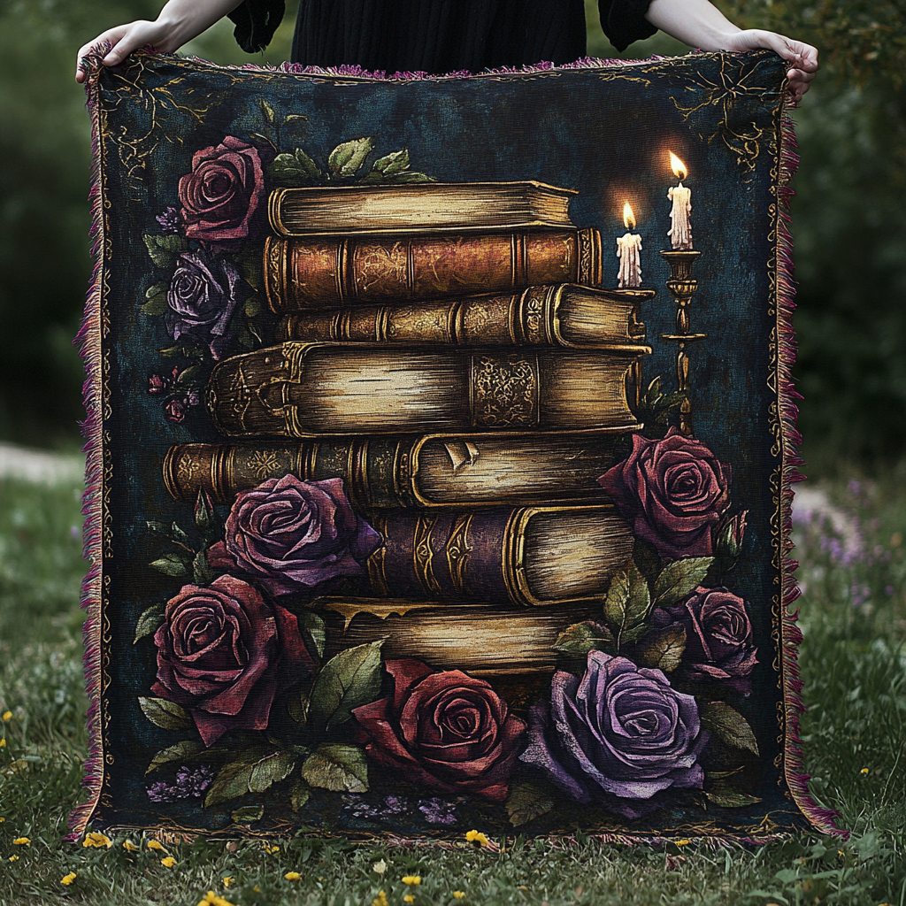 Woven blanket - Mystic garden — view 1