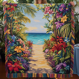 Woven Blanket - Sunny Shores — view 1