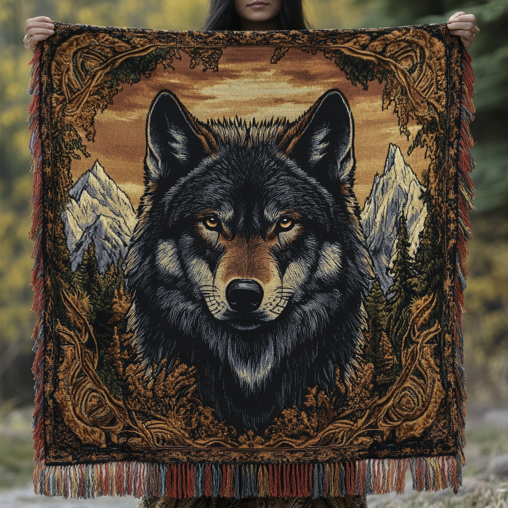 Woven Blanket - Nightfall Howl — view 1