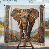 Woven blanket - -travel — view 1