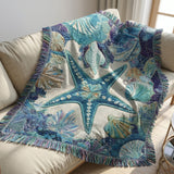 Woven blanket - Shell symphony — view 1