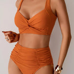 Tabitha - high waisted summer swimsuit — view 3
