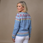 Tabitha - retro Icelandic cardigan — view 3