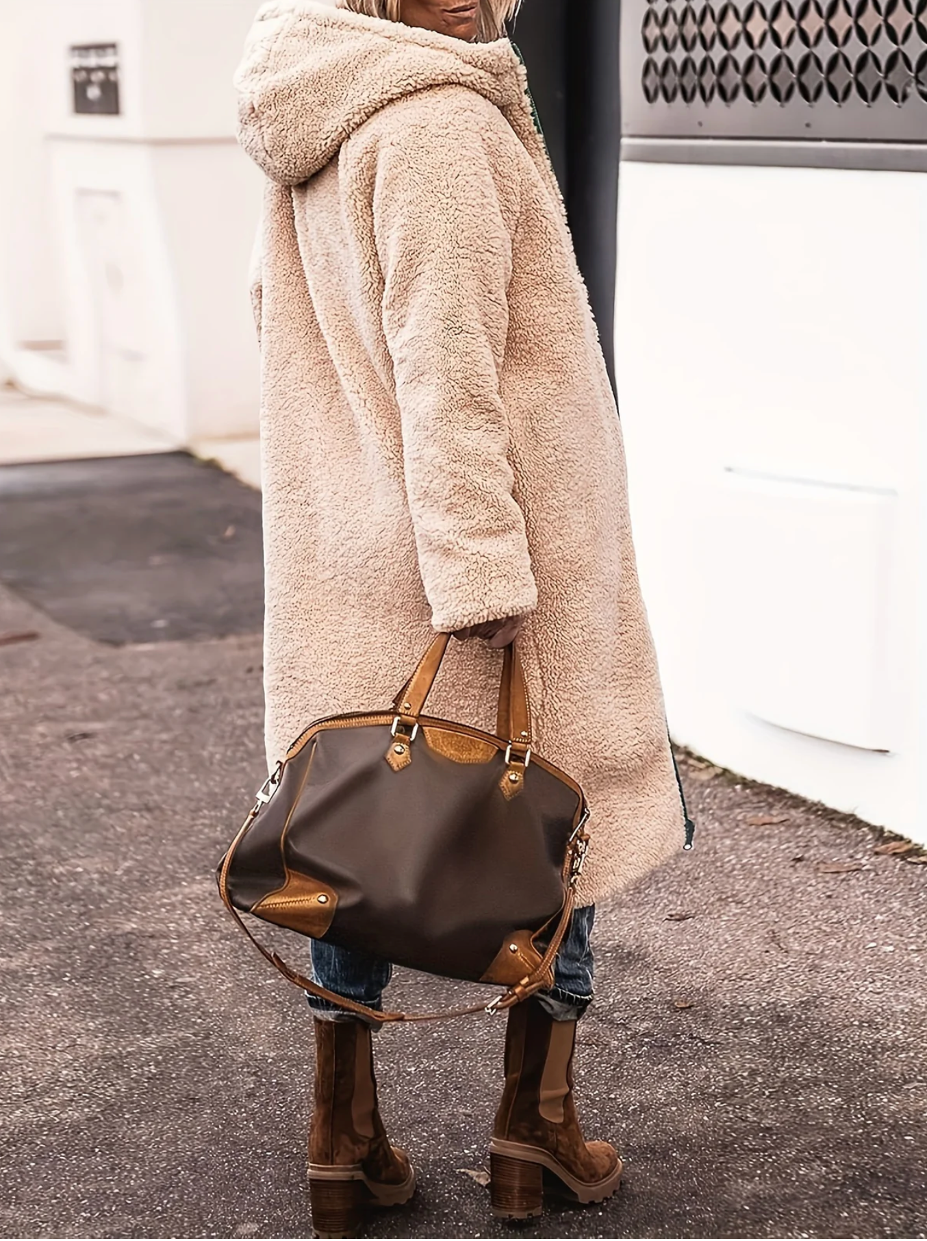 Tânia - warm reversible jacket — view 2