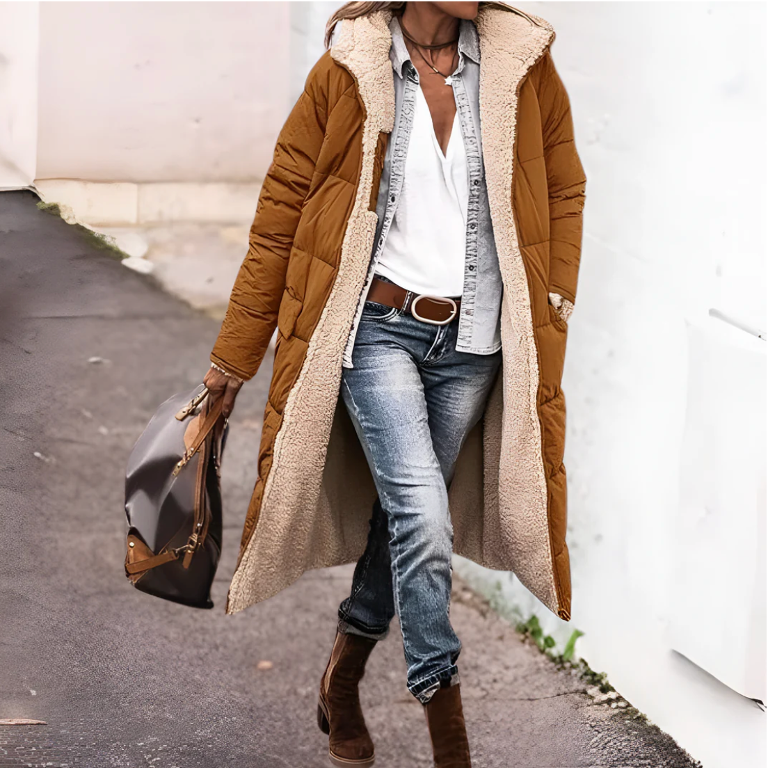 Tânia - warm reversible jacket — view 9