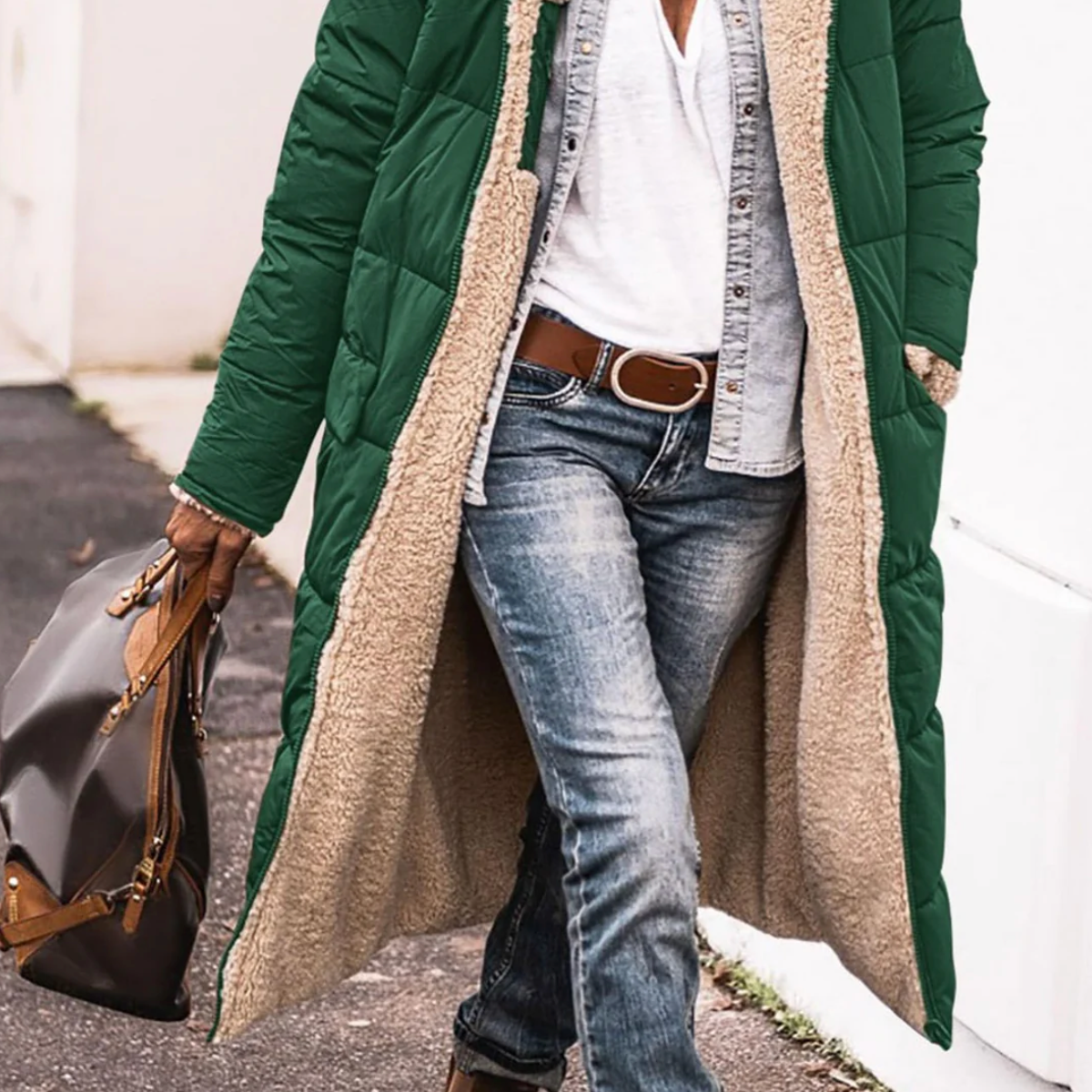 Tânia - warm reversible jacket — view 11