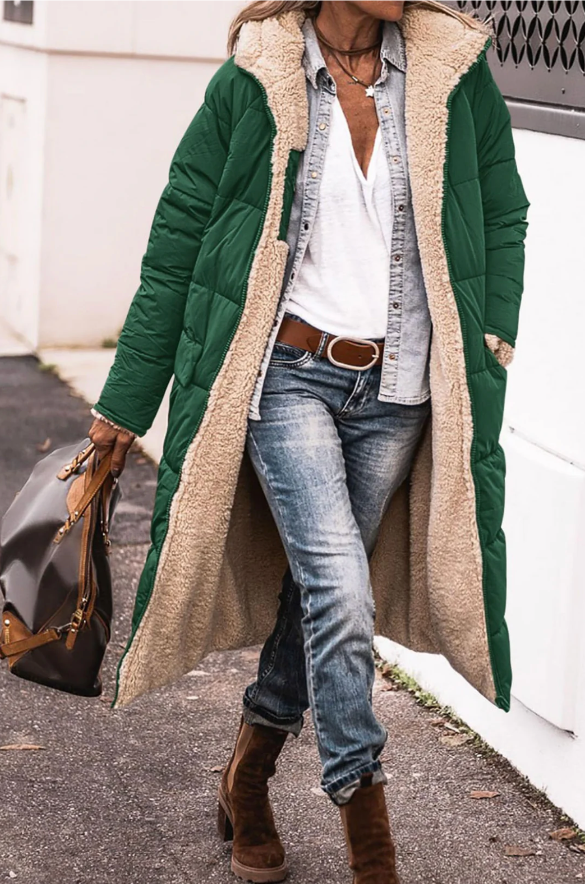 Tânia - warm reversible jacket — view 11