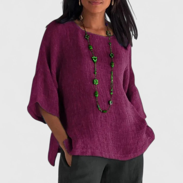 Tara - comfortable blouse — view 3