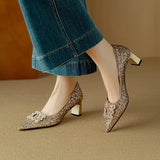 Theresa - sparkly stilettos — view 1