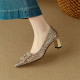 Theresa - sparkly stilettos — view 3