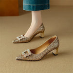 Theresa - sparkly stilettos — view 4