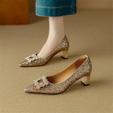 Theresa - sparkly stilettos — view 4