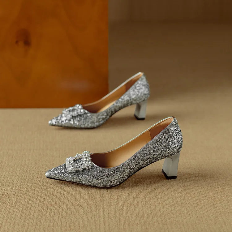 Theresa - sparkly stilettos — view 18