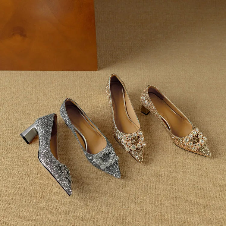 Theresa - sparkly stilettos — view 22