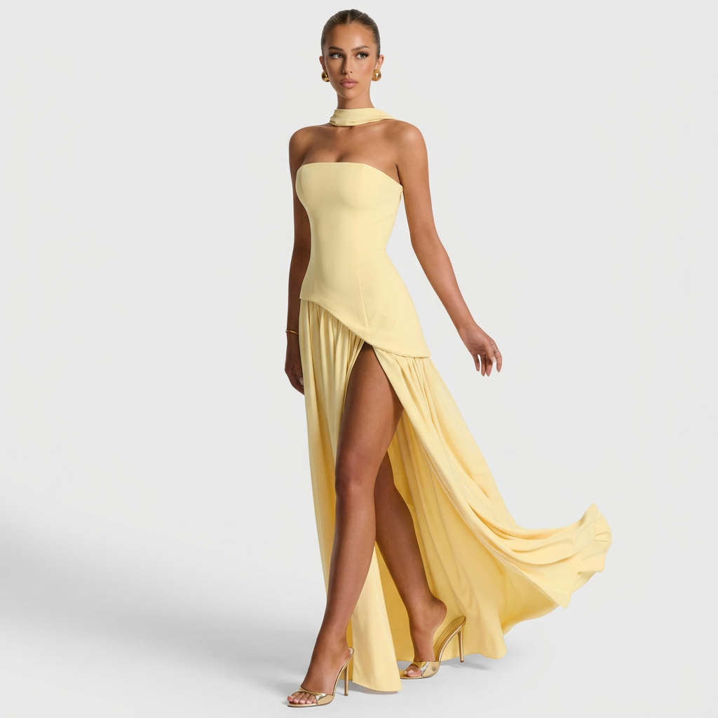 Tracy - sophisticated long dress — view 1