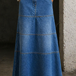 Tracy - midi denim skirt — view 2