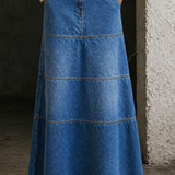 Tracy - midi denim skirt — view 2