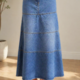 Tracy - midi denim skirt — view 3