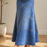 Tracy - midi denim skirt — view 4