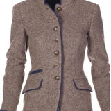 Valeria – elegant, high neck cardigan — view 3