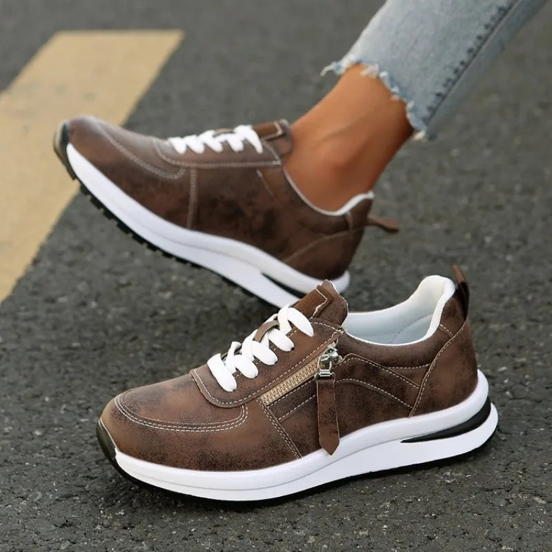 Vanessa - Zip Up Sneakers — view 2