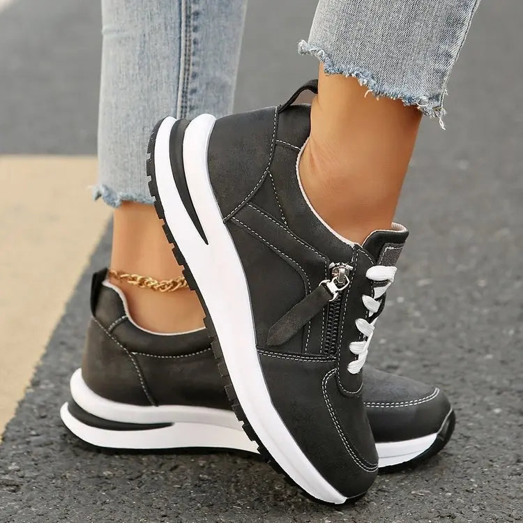 Vanessa - Zip Up Sneakers — view 3