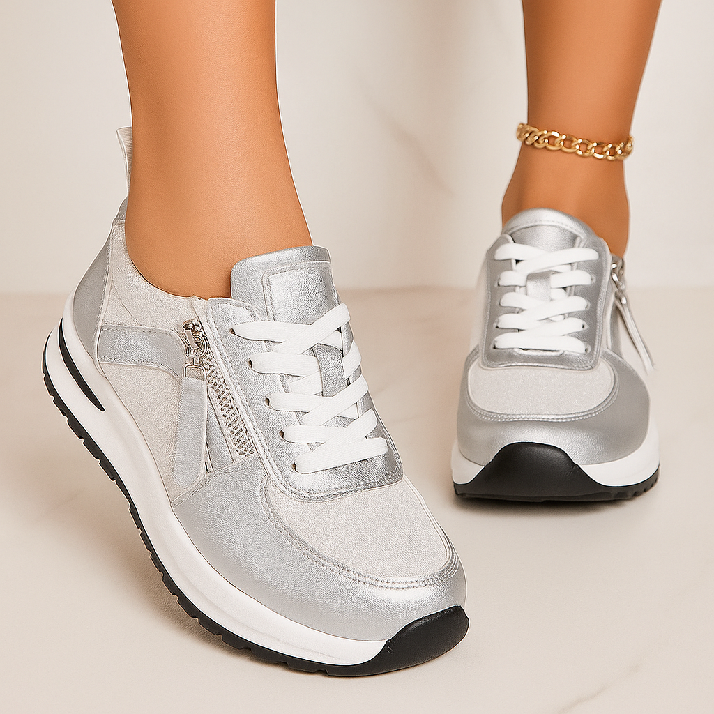 Vanessa - Zip Up Sneakers — view 5