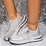 Vanessa - Zip Up Sneakers — view 6