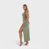 Vanessa - long dress with open back — view 3