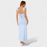 Vanessa - long dress with open back — view 7