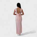 Vanessa - long dress with open back — view 12