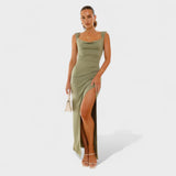 Vanessa - long dress with open back — view 14