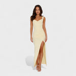 Vanessa - long dress with open back — view 15