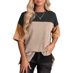 Vanessa - striped summer top in a loose fit — view 2