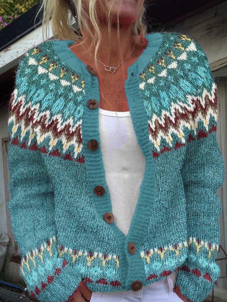 Victoria - retro Icelandic cardigan — view 2
