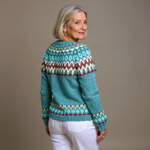 Victoria - retro Icelandic cardigan — view 3
