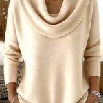 Vivian - Draped Crew Neck Sweater — view 11