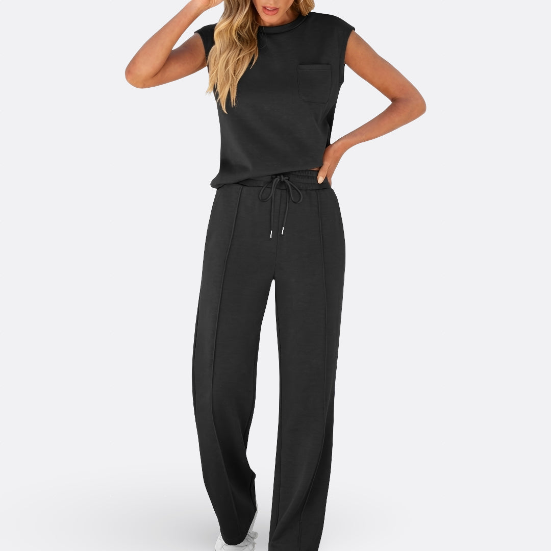 Wendy - casual set in soft lounge fabric — view 1