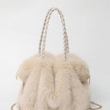 Wendy - Women's Plush Velvet Shoulder Bag — view 1