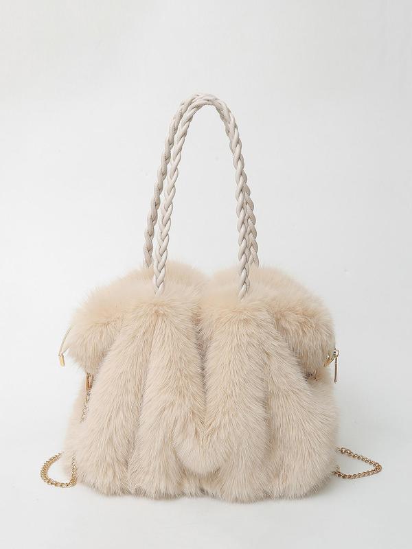 Wendy - Women's Plush Velvet Shoulder Bag — view 1