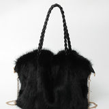 Wendy - Women's Plush Velvet Shoulder Bag — view 5