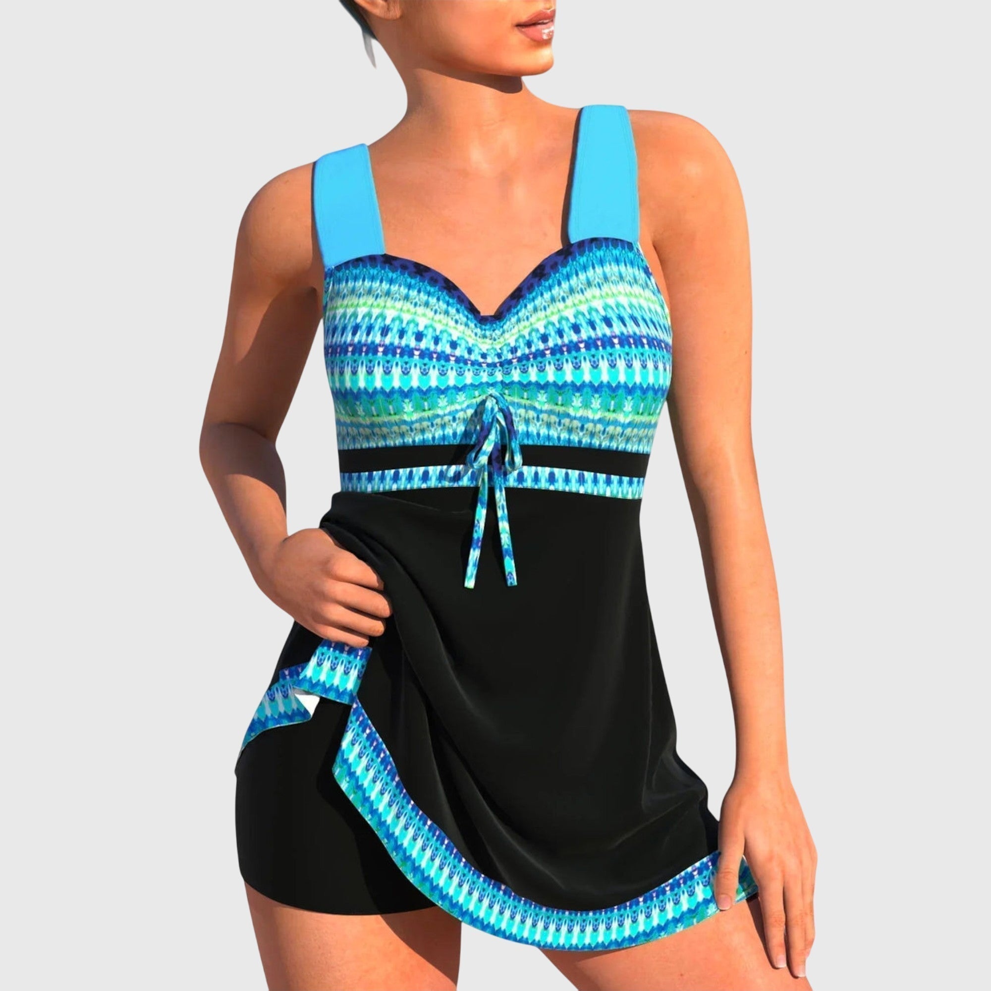 Wendy - colourful two-piece swimsuit — view 1