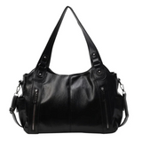 Willow - Double zip large capacity shoulder bag — view 2
