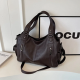 Willow - Double zip large capacity shoulder bag — view 17