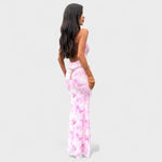 Zoe - Pink floral dress — view 4