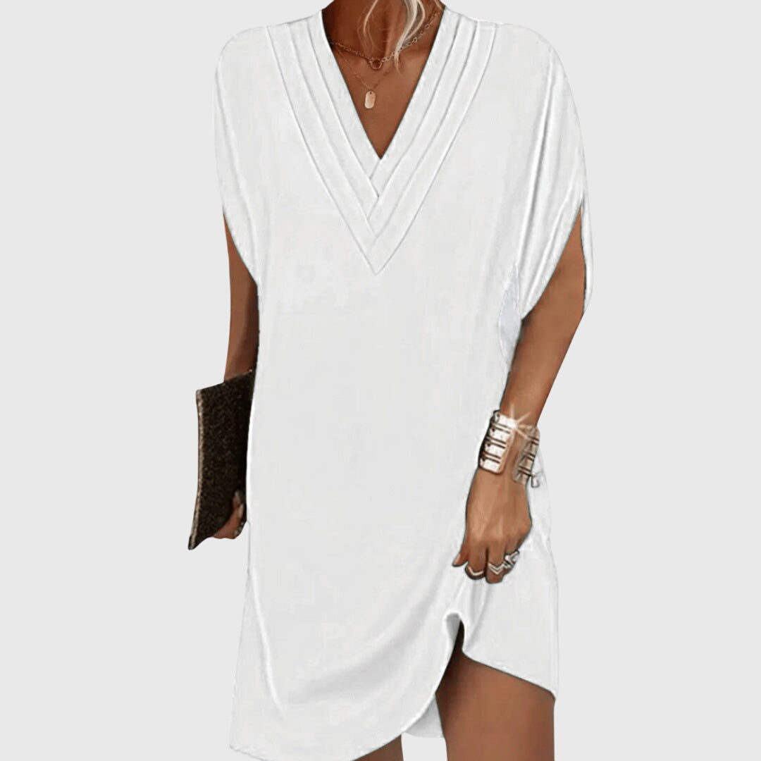 Zoey - elegant tummy-concealing dress — view 6